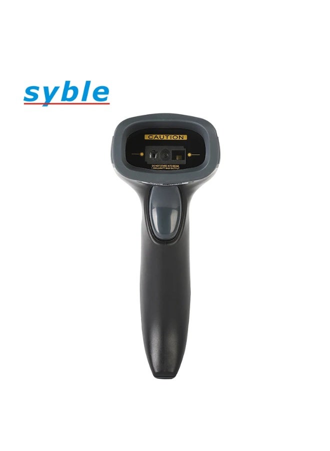 Syble XB-6221 USB Barcode Scanner – Wired 1D Barcode Reader, High Speed & Easy Plug-and-Play